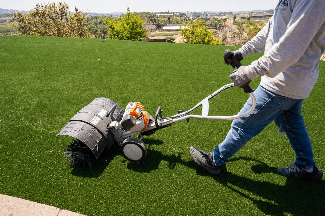 Turf maintenance services